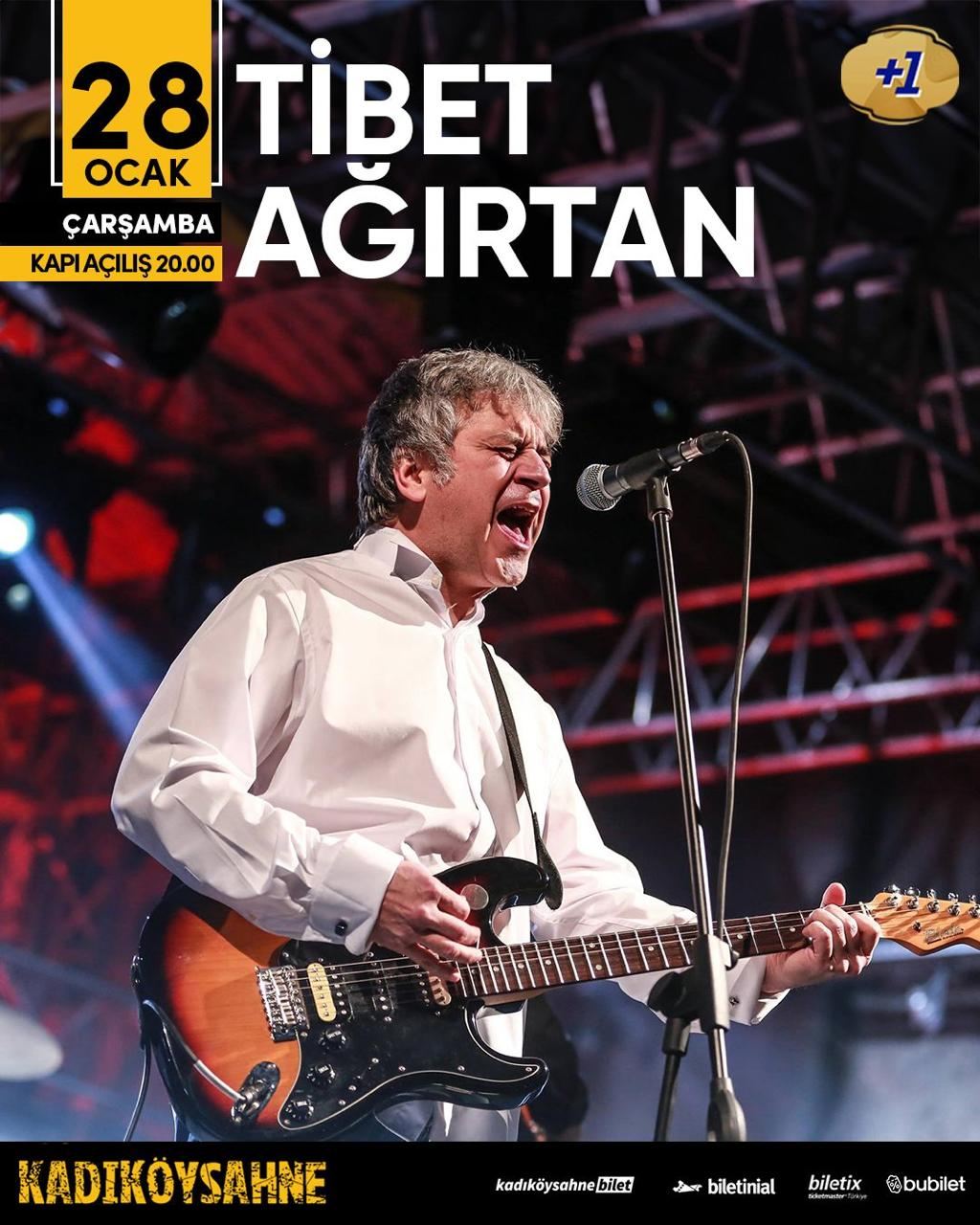 TAC'83 Tibet Ağırtan'dan Konser Daveti