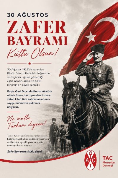 Zafer Bayramımız Kutlu Olsun!