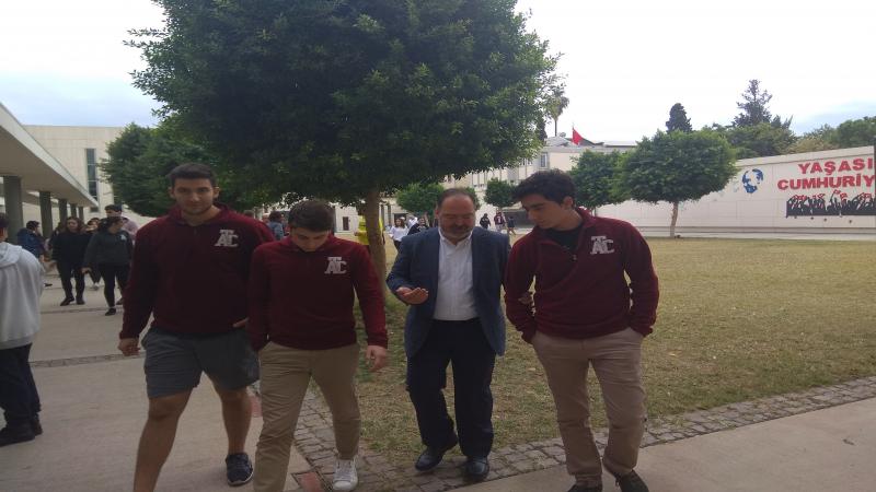 SEV YÖNETİM KURULU BAŞKANI TAC '84 MEHMET NANE'DEN ÖĞRENCİLERE MESAJ; "İyi birer Abi Abla Olun"