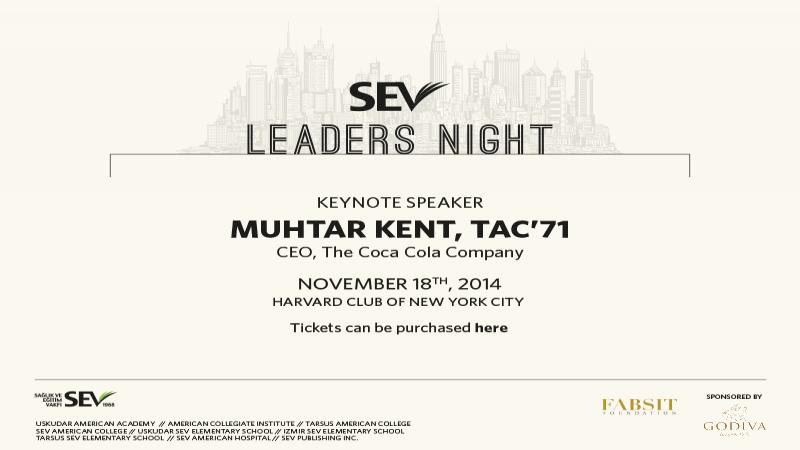 New York'ta SEV ve FABSIT'in duzenledigi buyuk organizasyon 'SEV Leaders night'