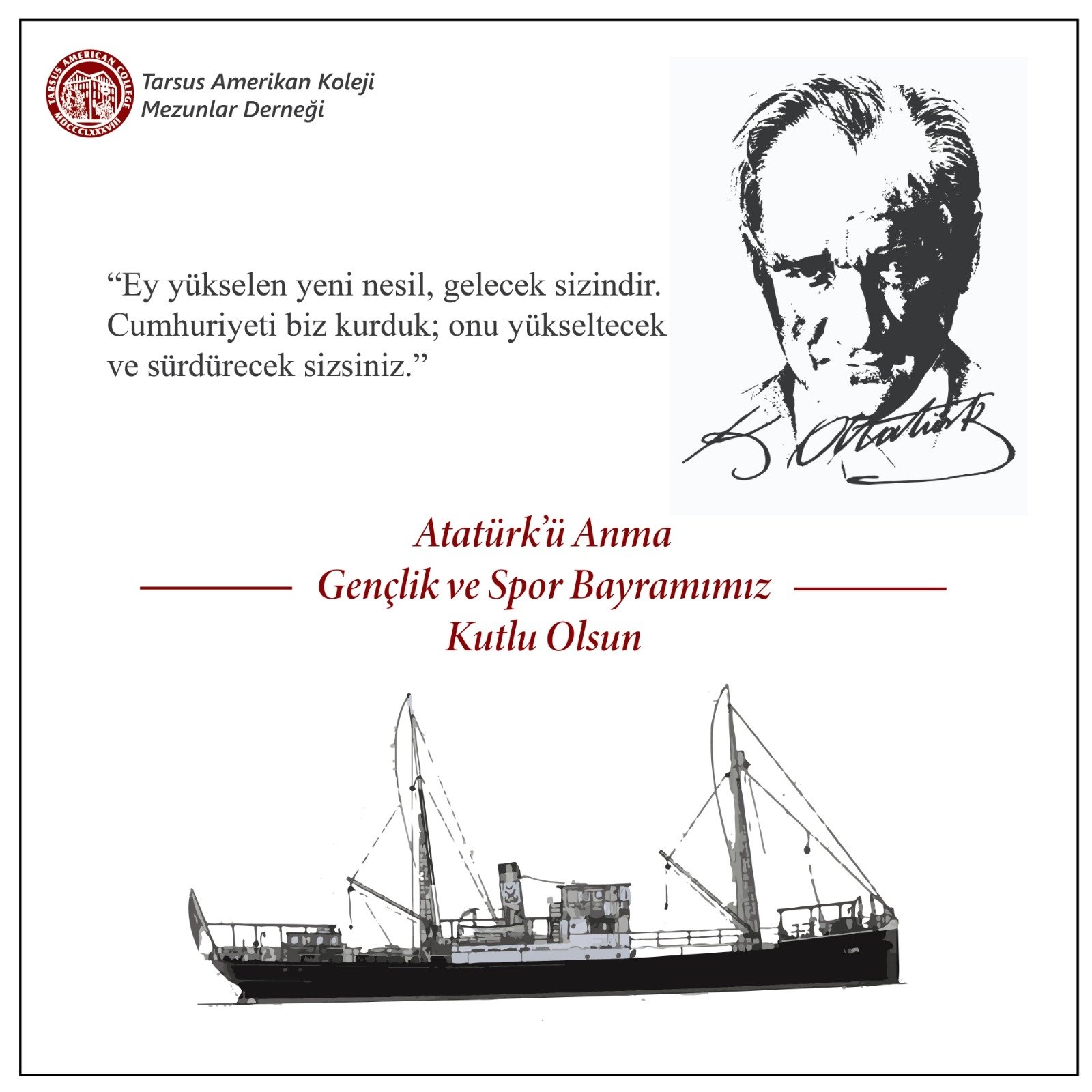 19 Mayıs Atatürk'ü Anma, Gençlik ve Spor Bayramımız 101 yaşında