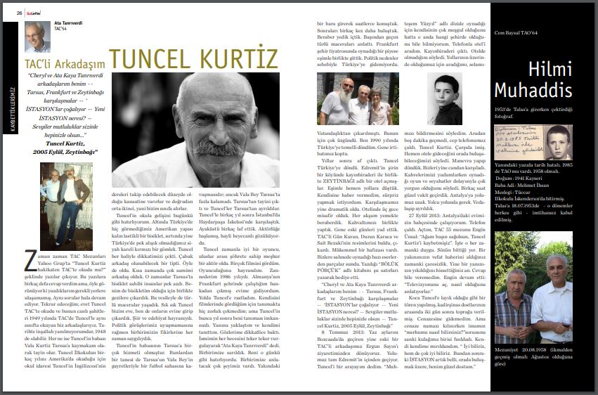 İyi ki Doğdun Tuncel Kurtiz’54