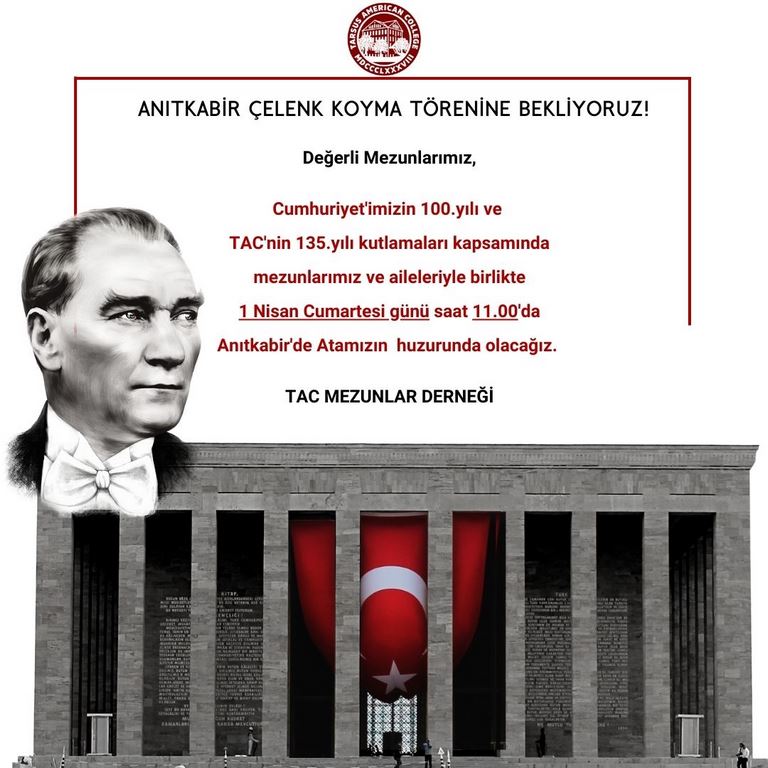 Anıtkabir Çelenk Koyma Törenine Bekliyoruz