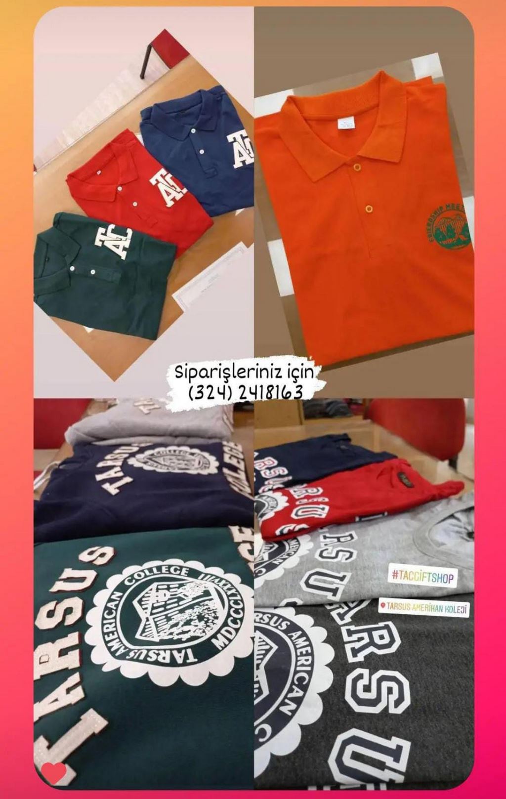 TAC Gift Shop Ürünleri Sipariş Linki