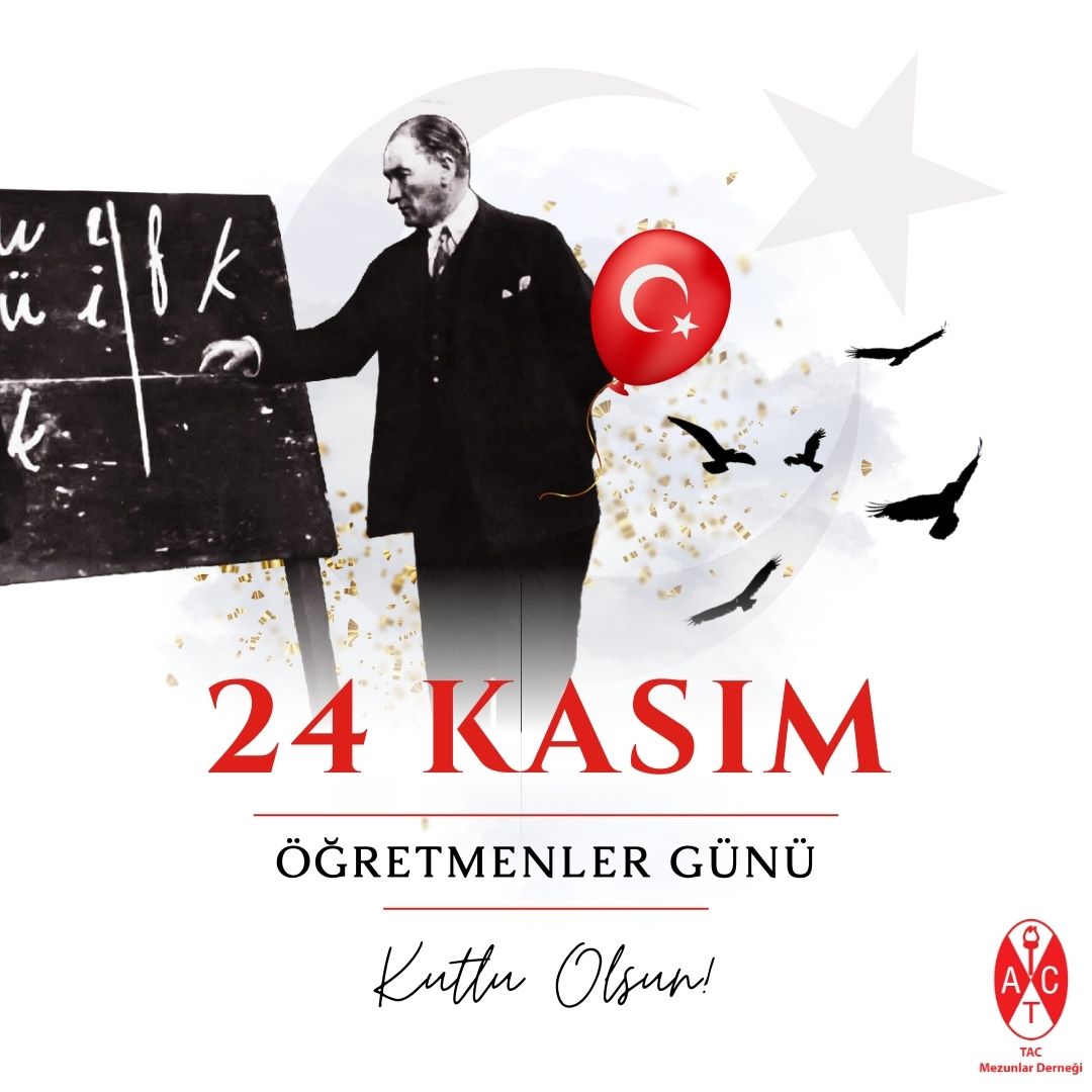 24 Kasım Öğretmen Günü Kutlu Olsun